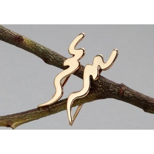 CHENGXUN 2021 Spindrift Snake Ear Clip Climber Statement Earrings Wave Drop Ear Piercing Jewelry No Ear Hole