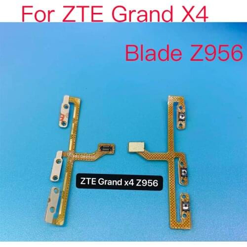 For ZTE Blade Z956 Power Volume Button Flex Cable Side Key Switch ON OFF Control Button Repair Parts