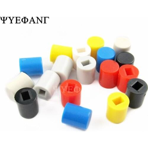 20PCS Tactile Push Button Switch Cap 6X7 6*7 Mm Applies For 8.5*8.5mm 8*8mm 7*7mm Switch Button Cap
