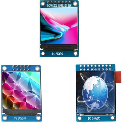 7/10/18pin HD 1.3 inch IPS display module 3.3V 240X240 TFT display HD LCD 1.3 inch st7789