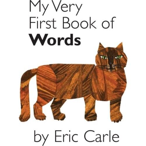 My Very First Book of Words Eric Carle Early Learning English Picture Reading English Language Learning Toys