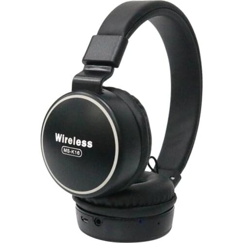 MS-K16 True Wireless Headphones 3D Stereo 5.0 Bluetooth Headset Foldable Gaming Earphone With LED Noise Reduction Headphones