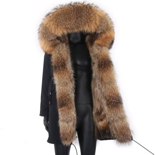 2021 Fashion Designer Men Winter Jacket Man Winter Coat Waterproof Outerwear for Cold Weather with Fox Fur Collar Men Clothing