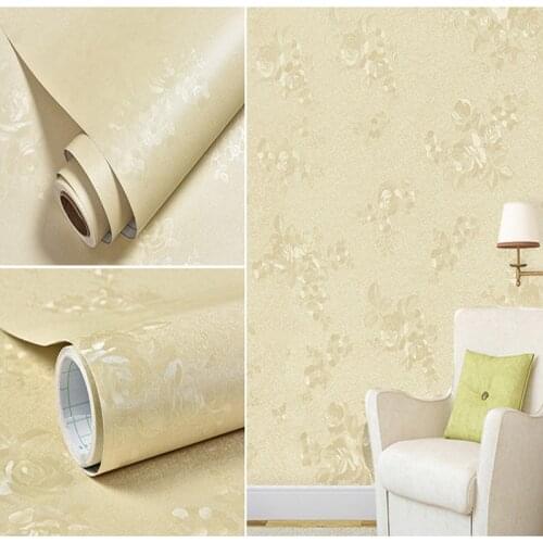 PVC Self Adhesive Wall Paper DIY Decorative Paper Roll Furniture Renovation Wall Stickers Lining Room Bedroom Wallpaper