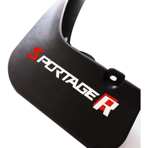 High quality soft plastic front and rear wheel splash guards 4pcs/set for Kia Sportager 2018 Car-styling