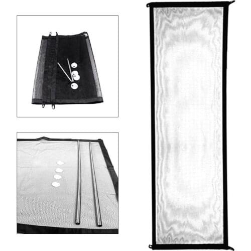 Household pet fence mesh dog fence portable folding breathable mesh pet door, safety protection pet fence