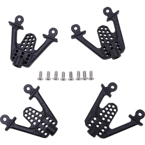 4PCS Rear & Front Shock Mount LIFT Shocks for Axial SCX10 RC Crawler Shock Absorber for 1/10 Axial SCX10 RC Car