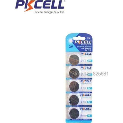 5Pcs CR2320 3V Lithium Button Coin Battery 130mAh Equal DL2320 for lasers LED tea light vibes calculators car remote controls