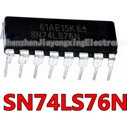 5PCS SN74LS76N DIP16 74LS76 DIP HD74LS76AP DIP-16 HD74LS76P SN74LS76AN new original