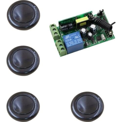 AC85 110V 220V 240V 250V 1CH 1 CH Wireless Relay Remote Control Switch Remote ON/OFF Receiver Transmitter ; 315/433Mhz