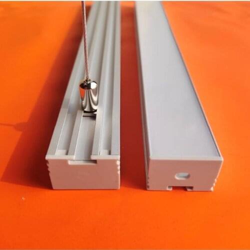 FREE SHIPPING Linear Lens LED Profile Extruded Aluminium For LED Lighting Strip/Aluminum LED mounting Channel for led linear