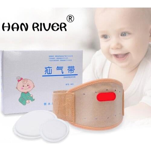 Baby gear with inguinal intestinal gas le prevention treatment to children with care