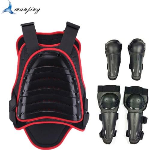 Age 4-16 years Youth Child Full Body Protect Waistcoat Vest Armor Kids Motocross DH ATV Dirt Bike Chest Spine pad