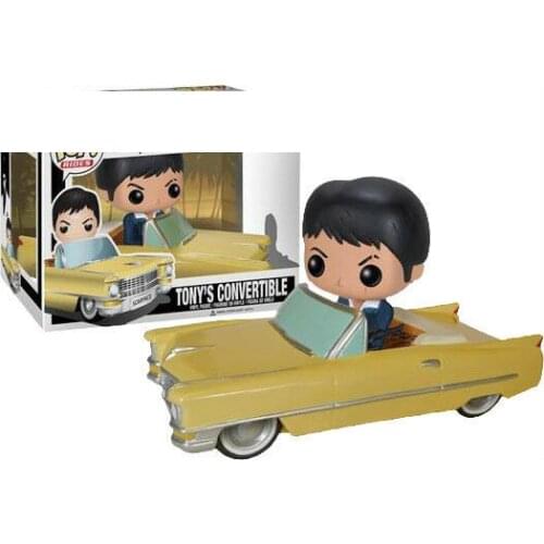 Funko Movies Rides Scarface TONYS CONVERTIBLE Tony Montana # 86 Vinyl Action Figures Collection Model Toys for Children Gift