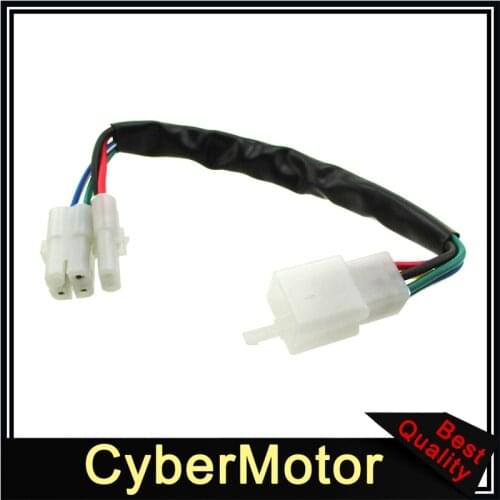 CDI Cable Wire Adapter Connector Plug For Scooter Moped Pit Dirt Bike ATV Quad Go Kart Buggy