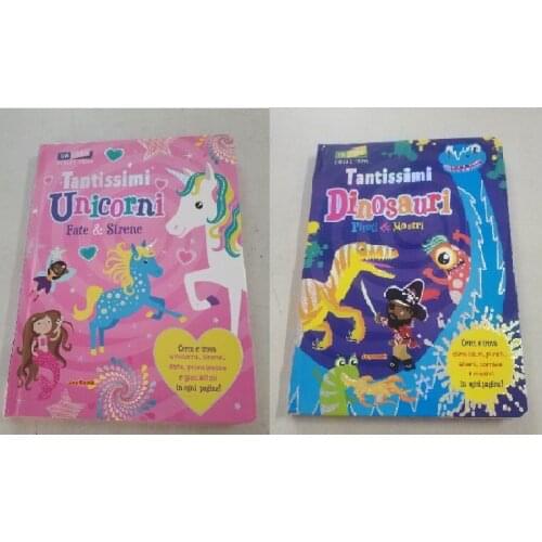 2 Books Parent Child Kids Toddler Baby Italian Book Education Enlightenment Lovely Cute Picture Game Hardcover Libros Book Age 3