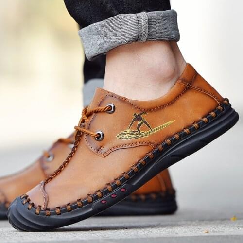 Leather Casual Shoes Men Men Casual Sport Shoes Zapatillas Informales Hombre Male Shoe Hot Sneakers Fashion Zapatos De