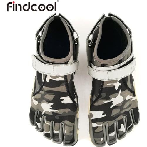 Findcool Five Toes Barefoot Shoes Men Running Sneakers for Outdoor Walking Shoes Breathable Lightweight
