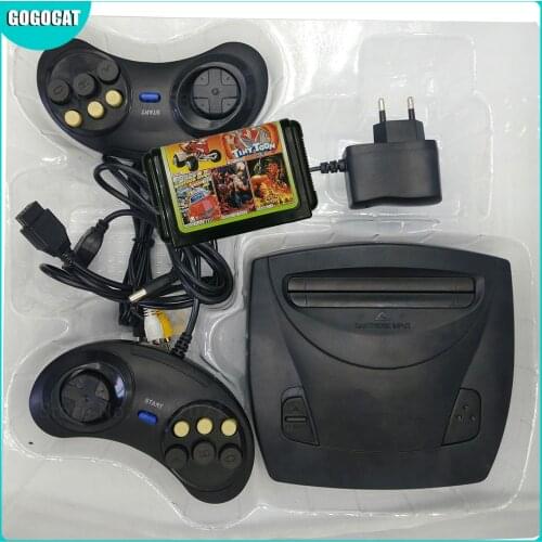 Mini For Sega Genesis 3 Game Console System In Box With Controller Md3 Two Wired Controller Joystick Retro Dual Video Gaming