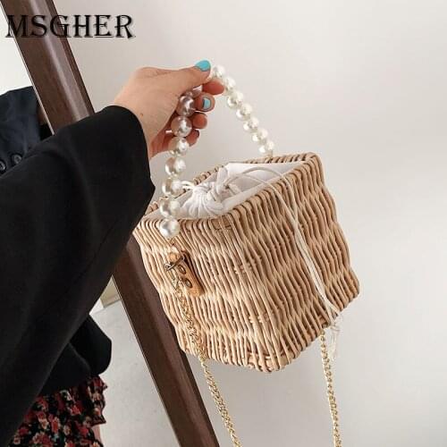 MSGHER Women's Woven Bags