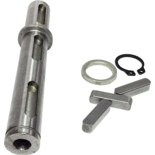 Single/Dual Output Shaft Diameter 14/18mm for Worm Reducer Single Output Shaft+Gaskets+S Ring+Corner Pin for NMRV 030/40 Gearbox