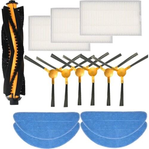 Main Brush Side Brush HEPA Filter Mop cloth for LIECTROUX E30 Robotic Vacuum Cleaner Spare Parts Accessories