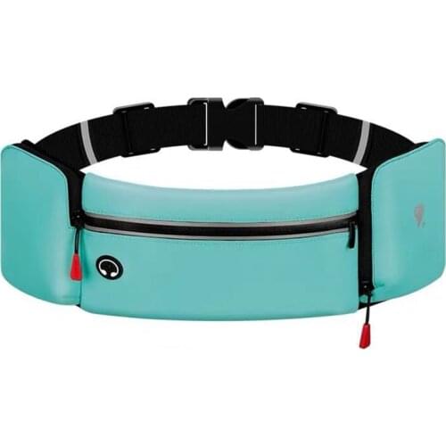 ： Waterproof Running Belt Fanny Pack Waist Bag Phone Pouch Water Bottle Holder Outdoor Camping Hiking Sport Fitness Pocket