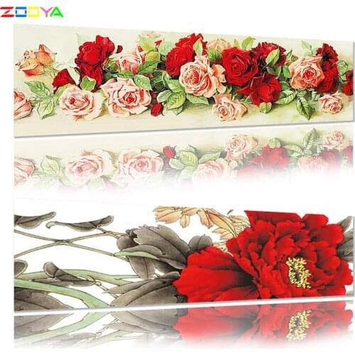 Zooya 5D Shaped Diamond Embroidery Crystal Flower Diy New 3D Diamond Painting Cross Stitch Diamond Mosaic Home Decoration Lx170