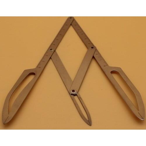1 Pcs Golden Mean CALIPERS With Pen Micoblading Eyebrow Divider Stainless Steel Permanent Makeup Ratio Measure Eyebrows shape