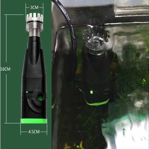 5w 300l/h Aquarium Surface Protein Skimmer Mini Filter Remove Oil For Aquac Fish Tank Water Plant