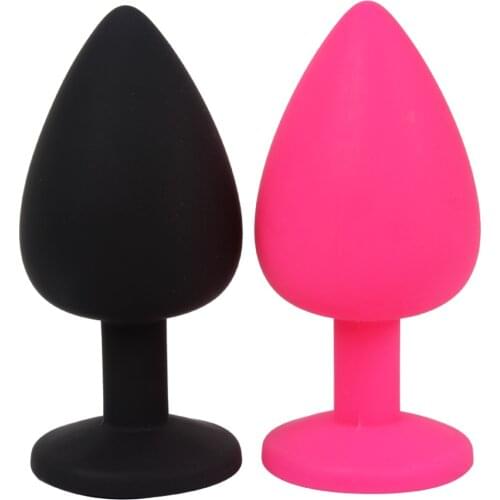 Adult Products Butt Plug Anal Plug Erotic Silicone Sex Toys for Men Woman Rhinestone Hot Prostate Massager