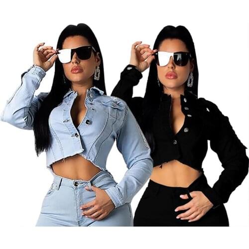 Женские джинсовые куртки BKLD China At AliExpress