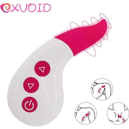 EXVOID USB Charging Sex Toys for Women Silicone G-Spot Massager Vibrators for Woman Clitoris Stimulator Egg Vibrator