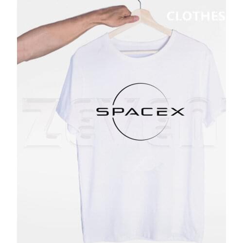 Space X Logo Occupy Mars Rocket SpaceX T-shirts for Man/woman Printed Tshirt Casual T Shirt Hip Hop Top Tees Male/female