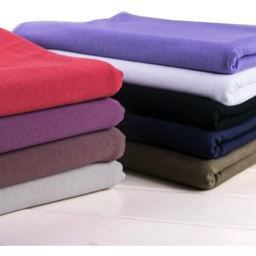 50*185cm cotton fabric double yarn double strand summer hand feeling slightly rough impermeable t-shirt fabric