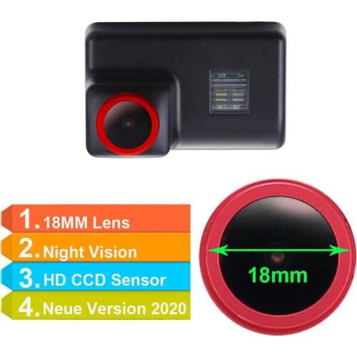 HD Night vision Camera 170 Degree car reverse parking camera for Peugeot 206 2D CC 207 306 307 308 406 407 5008 Partner Tepee