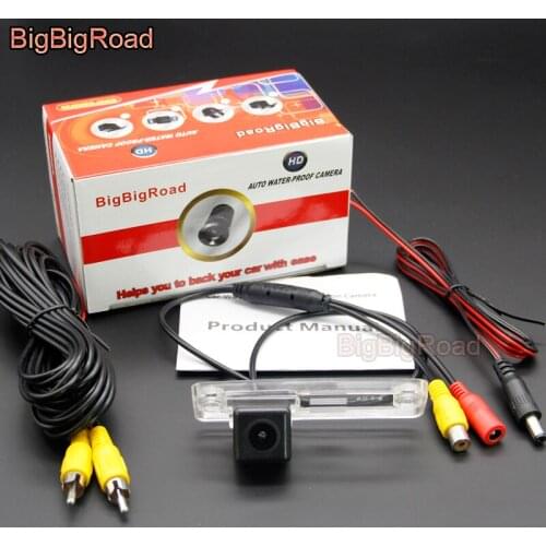 BigBigRoad Car Rear View Camera For Toyota Land Cruiser Prado LC150 Fortuner Sequoia 4Runner SW4 / Hilux Surf Innova 2002- 2012
