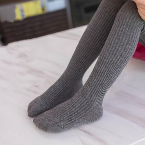 1PC Girls Leggings Warm Child Pantyhose Striped Kids Dance Stocking Soft Children Pantyhose Comfortable Cotton Girls Stockings