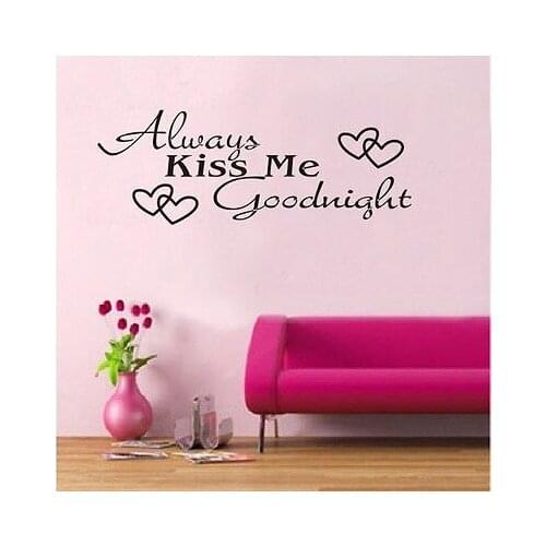 Fashion Wall Stickers Letter Love Pattern Printing Wear Resistant Waterproof Casual Durable Wallpaper