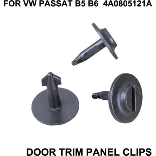 NEW! VW PASSAT B5 B6 1997-2005 WHEEL ARCH COVER FASTENER CLIPS x10 FOR AUDI 100 80 A4 A6 A8 TT OE 4A0805121A