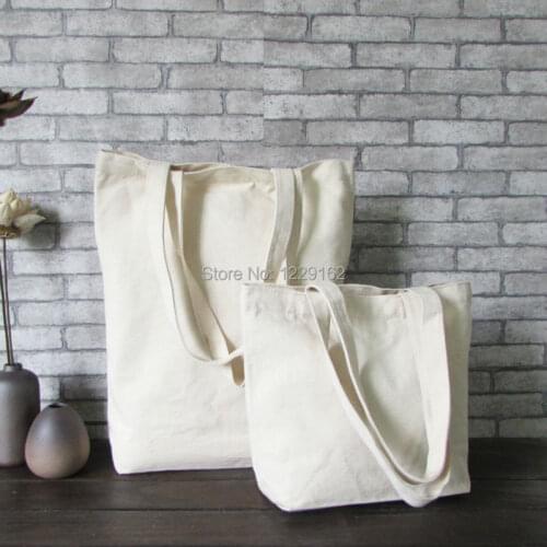 Blank Canvas bag for DIY Painting Cotton Canvas Shoulder Bag Eco Friendly Shopping Tote promotional gift bag/Party supplies