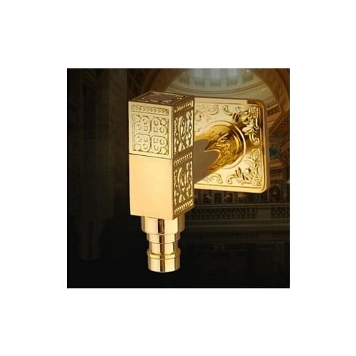 Luxury total brass art carved high quality gold finished washing machine faucet,tap, mixer basin faucet sink tap