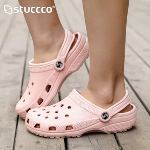 Flat Sandals for Women 2020 Hollow Quick Dry Clogs Female Summer Shoes Big Size Women Beach Sandals Garden Shoes sandalias mujer