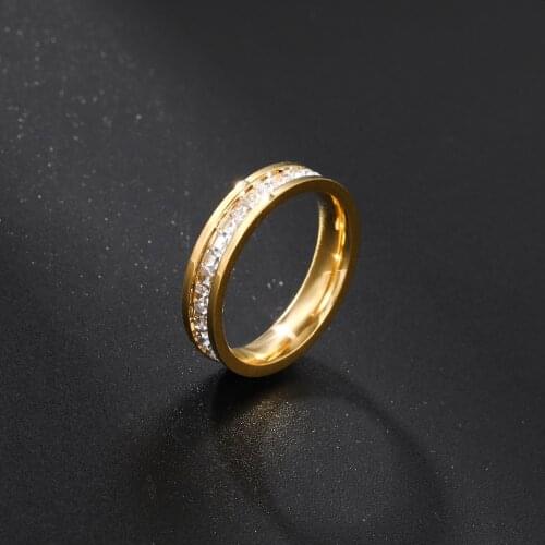 Shenglin Rings With Cubic Zirkonia For Women