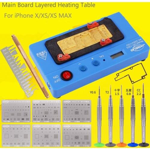 UD-HR1203 Mainboard Layered Heating Table CPU Hard Disk HDD CHIP IC Deleting Glue Planting Tin Platform for iPhone X/XS/XS MAX
