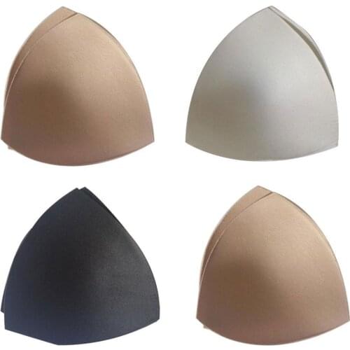 1pair Sponge Swimsuit Breast Push Up Bra Padding Chest Enhancers Bra Foam Insert Chest Cup Women Intimates Accessories