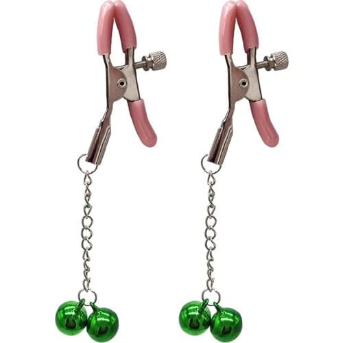 1PCS Exotic Accessories Stainless Metal Chain Nipple Milk Clips Breast Clip Slaves Nipple Clamps For Women