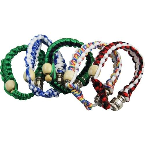 1PC New Portable Metal Bracelet Smoke Smoking Pipe Jamaica Rasta Pipe Gift for Cigarette Machine Smoking Accessories