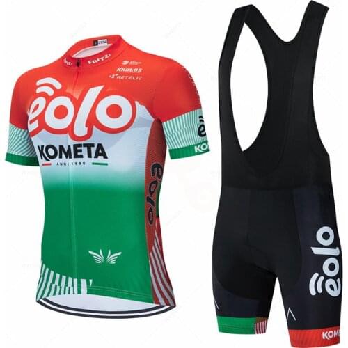 New 2021 TEAM UAE PRO Cycling Jersey 19D Gel Bike Shorts Suit MTB Ropa Ciclismo Mens Summer Bicycling Maillot Culotte Clothing