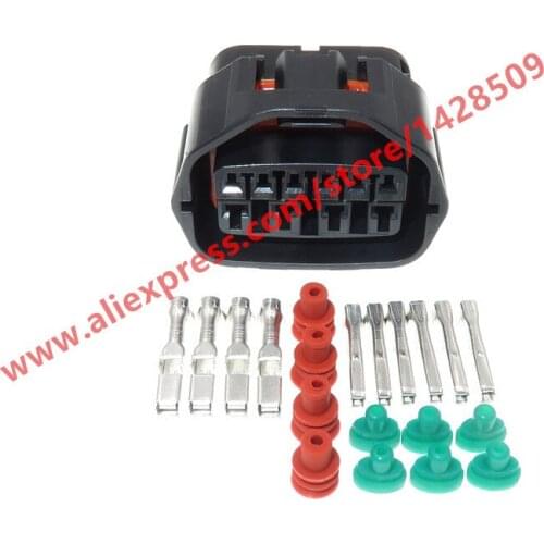 5 Sets 10 Pin Waterproof Auto Gearbox Gear Switch Plug Female Auto Wiring Harness Connector MG641299